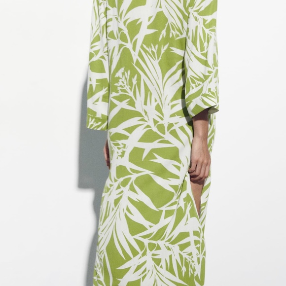 Zara limited edition buttoned midi dress - Picture 4 of 7